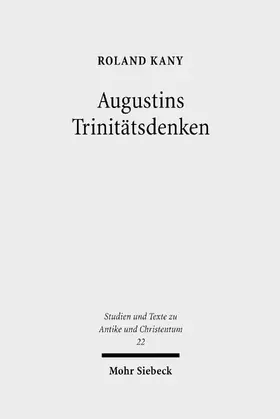 Kany |  Augustins Trinitätsdenken | eBook | Sack Fachmedien