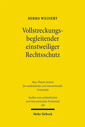 Weinert | Vollstreckungsbegleitender einstweiliger Rechtsschutz | E-Book | sack.de
