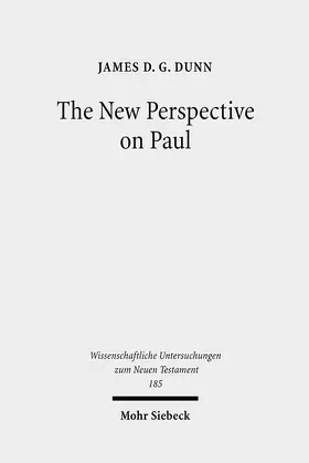 Dunn |  The New Perspective on Paul | eBook | Sack Fachmedien