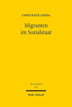 Janda |  Migranten im Sozialstaat | Buch |  Sack Fachmedien