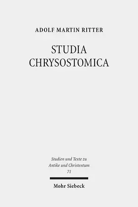Ritter |  STUDIA CHRYSOSTOMICA | eBook | Sack Fachmedien