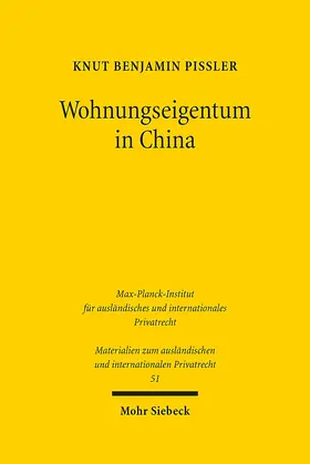 Pißler |  Wohnungseigentum in China | eBook | Sack Fachmedien