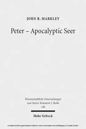 Markley | Peter - Apocalyptic Seer | E-Book | sack.de