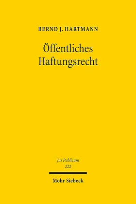 Hartmann |  Öffentliches Haftungsrecht | Buch |  Sack Fachmedien