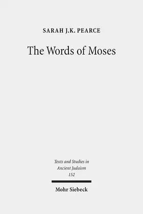 Pearce |  The Words of Moses | eBook | Sack Fachmedien