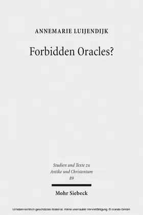 Luijendijk | Forbidden Oracles? | E-Book | sack.de