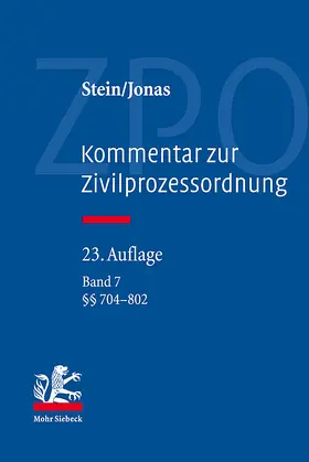 Bork / Roth / Stein |  Kommentar zur Zivilprozessordnung | Buch |  Sack Fachmedien