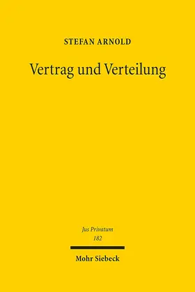 Arnold |  Vertrag und Verteilung | eBook | Sack Fachmedien