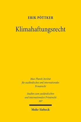 Pöttker |  Klimahaftungsrecht | Buch |  Sack Fachmedien