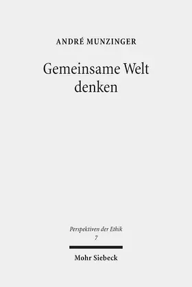 Munzinger |  Gemeinsame Welt denken | Buch |  Sack Fachmedien