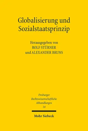 Bruns / Stürner |  Globalisierung und Sozialstaatsprinzip | Buch |  Sack Fachmedien