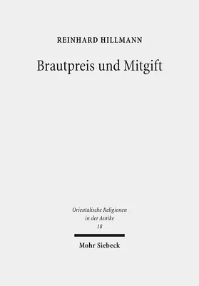 Hillmann |  Brautpreis und Mitgift | Buch |  Sack Fachmedien