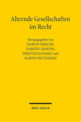 Gebauer / Isomura / Kansaku |  Alternde Gesellschaften im Recht | Buch |  Sack Fachmedien