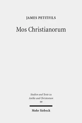 Petitfils |  Mos Christianorum | Buch |  Sack Fachmedien