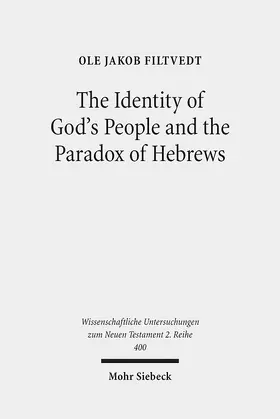 Filtvedt |  The Identity of God's People and the Paradox of Hebrews | Buch |  Sack Fachmedien