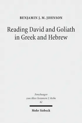 Johnson | Reading David and Goliath in Greek and Hebrew | E-Book | sack.de