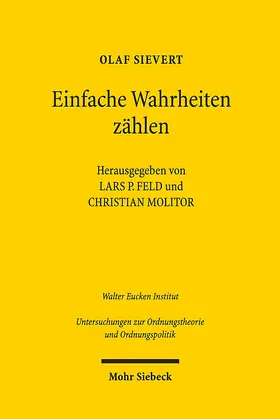 Sievert / Feld / Molitor |  Einfache Wahrheiten zählen | eBook | Sack Fachmedien