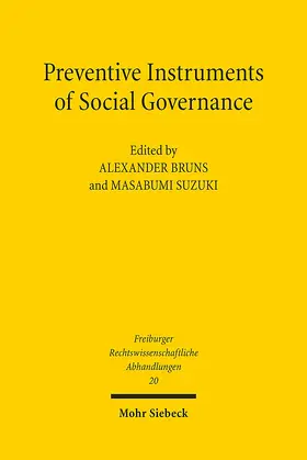 Bruns / Suzuki |  Preventive Instruments of Social Governance | Buch |  Sack Fachmedien