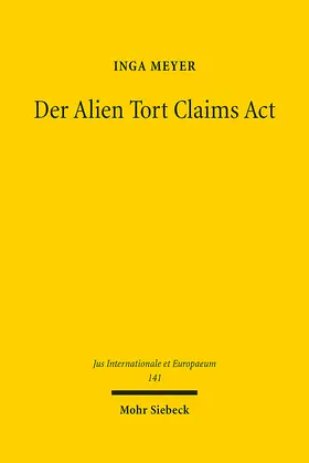 Meyer | Der Alien Tort Claims Act | E-Book | sack.de