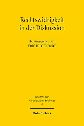 Hilgendorf | Rechtswidrigkeit in der Diskussion | E-Book | www2.sack.de