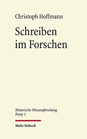 Hoffmann |  Schreiben im Forschen | Buch |  Sack Fachmedien