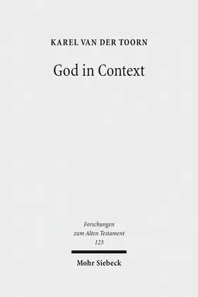 van der Toorn | God in Context | E-Book | sack.de