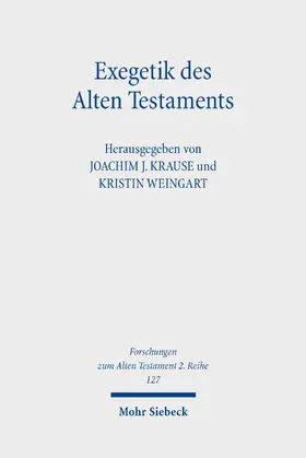 Krause / Weingart |  Exegetik des Alten Testaments | eBook | Sack Fachmedien