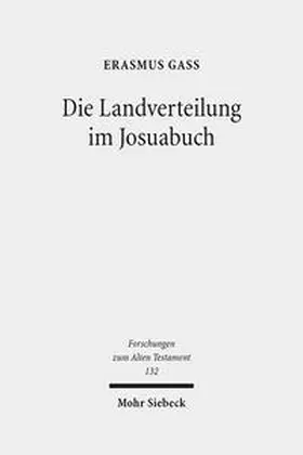 Gaß |  Die Landverteilung im Josuabuch | Buch |  Sack Fachmedien