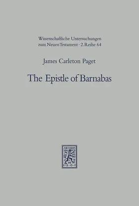 Carleton Paget | The Epistle of Barnabas | E-Book | sack.de
