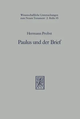 Probst |  Paulus und der Brief | eBook | Sack Fachmedien