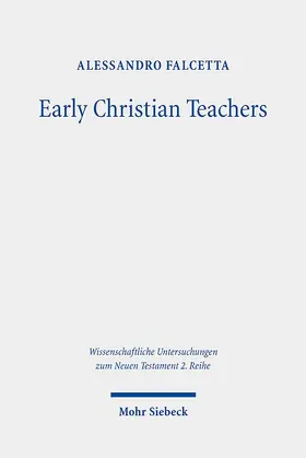 Falcetta |  Early Christian Teachers | eBook | Sack Fachmedien