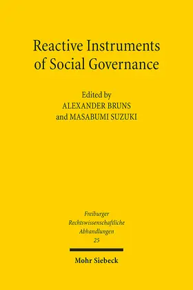 Bruns / Suzuki |  Reactive Instruments of Social Governance | eBook | Sack Fachmedien