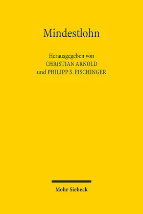 Arnold / Fischinger |  Mindestlohn | eBook | Sack Fachmedien
