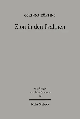 Körting | Zion in den Psalmen | E-Book | sack.de