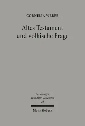 Weber |  Altes Testament und völkische Frage | eBook | Sack Fachmedien