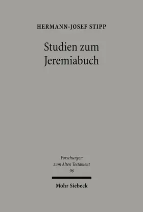 Stipp |  Studien zum Jeremiabuch | eBook | Sack Fachmedien