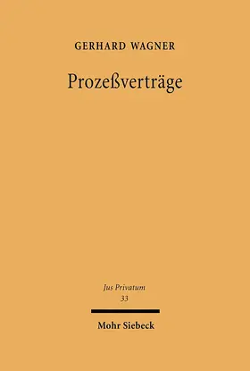 Wagner |  Prozeßverträge | eBook | Sack Fachmedien