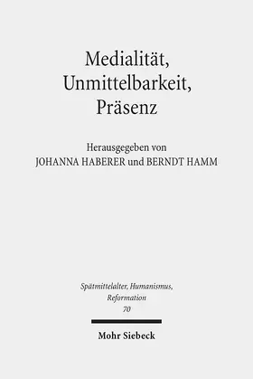 Haberer / Hamm |  Medialität, Unmittelbarkeit, Präsenz | eBook | Sack Fachmedien