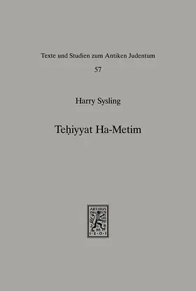 Sysling |  Tehiyyat Ha-Metim | eBook | Sack Fachmedien