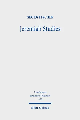 Fischer | Jeremiah Studies | E-Book | sack.de