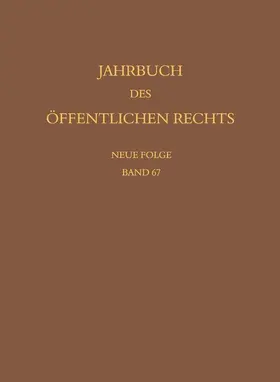 Baer / Lepsius / Schönberger |  Jahrbuch des öffentlichen Rechts der Gegenwart. Neue Folge | eBook | Sack Fachmedien