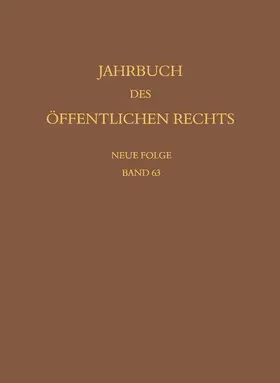 Baer / Lepsius / Schönberger |  Jahrbuch des öffentlichen Rechts der Gegenwart. Neue Folge | eBook | Sack Fachmedien