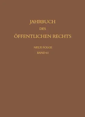 Häberle |  Jahrbuch des öffentlichen Rechts der Gegenwart. Neue Folge | eBook | Sack Fachmedien