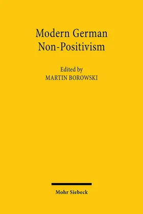 Borowski |  Modern German Non-Positivism | eBook | Sack Fachmedien