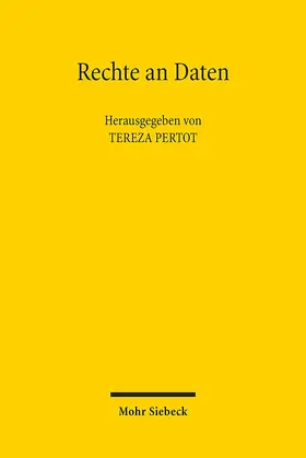 Pertot / Schmidt-Kessel / Padovini |  Rechte an Daten | Buch |  Sack Fachmedien