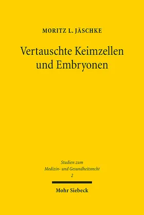 Jäschke |  Vertauschte Keimzellen und Embryonen | eBook | Sack Fachmedien