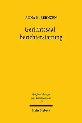 Bernzen | Gerichtssaalberichterstattung | E-Book | sack.de