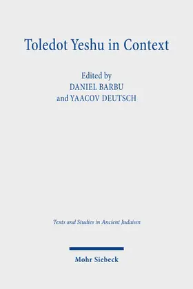 Barbu / Deutsch |  Toledot Yeshu in Context | eBook | Sack Fachmedien