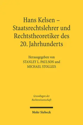 Stolleis / Paulson |  Hans Kelsen | eBook | Sack Fachmedien