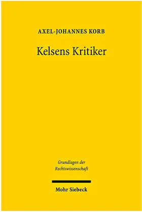 Korb |  Kelsens Kritiker | eBook | Sack Fachmedien
